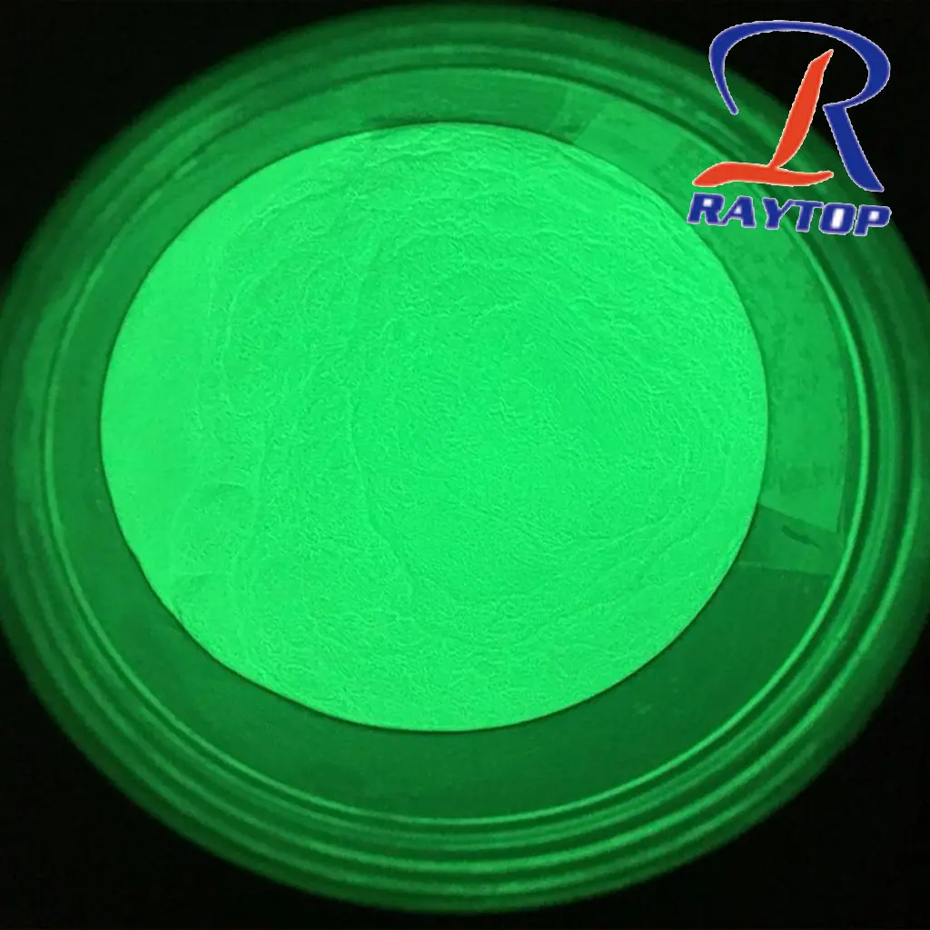 Glow in the dark pigment used for coating